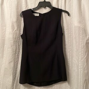 Vintage Maud Defossez Paris black blouse size 42 / US 20